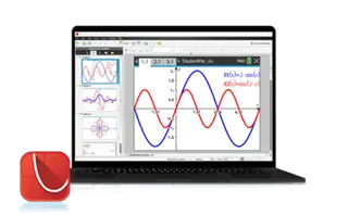 Logo for TI‑Nspire Student Software