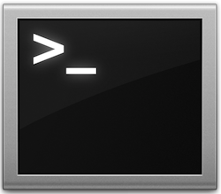 Logo for open (macOS command-line utility)