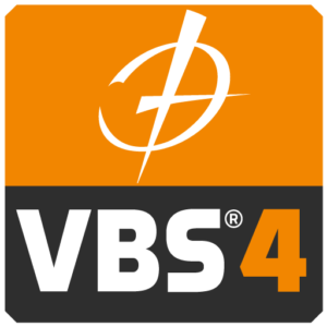 Logo for VBS3 (Virtual Battlespace 3)