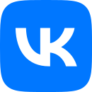 Logo for VK (VKontakte)