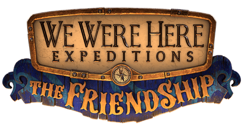 Logo for We Were Here Expeditions: The FriendShip