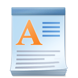 Logo for WordPad