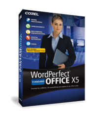 Logo for WordPerfect Office X5