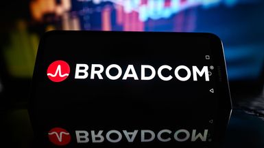 Logo for Broadcom Inc.