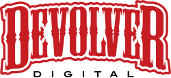 Logo for Dodge Roll (developer) / Devolver Digital (publisher)