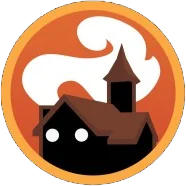 Logo for Ghost Town Games (developer) / Team17 (publisher)