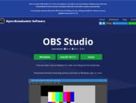 Logo for OBS Project (Open Broadcaster Software)