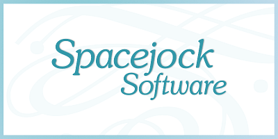 Logo for Spacejock Software (Simon Haynes)