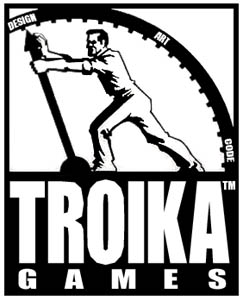 Logo for Troika Games